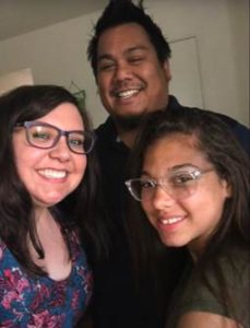 Andrea Christy-Glover poses with her family